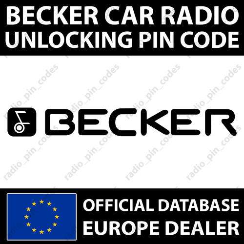 Becker radio pin codice bmw - pin,