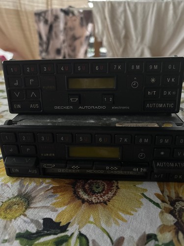 Autoradio vintage becker - vintage,