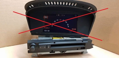 Radio bmw e60 e61 - radio, serie