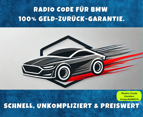 Codice radio bmw pin - radio,